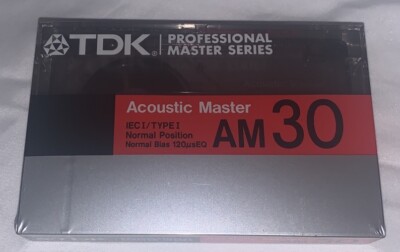 TDK AM 30 Professional Master Series: Acoustic Master AM 30 IEC 1/ Type I .