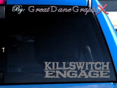 Killswitch Stickers Killswitch Engage - Vinyl Decal Sticker -Color Choice -HIGH QUALITY | eBay