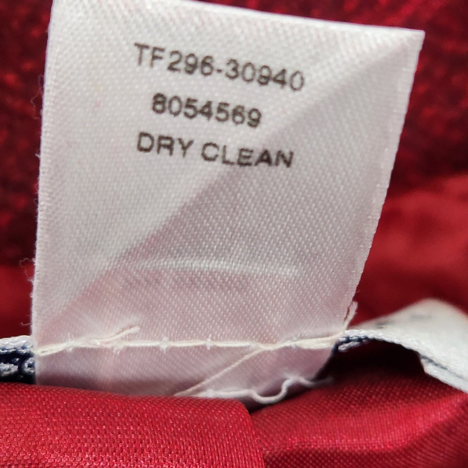 Pendleton 10 Red Herringbone Wool Button Down Bla… - image 11