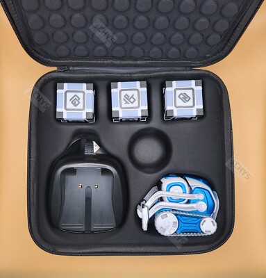 Cozmo Interstellar Blue LIMITED EDITION Roboter + Würfel + Ladegerät + Koffer WIE NEU W