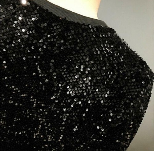 men sequin top