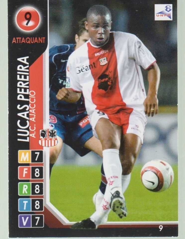 VIGNETTE PANINI DERBY TOTAL 2004 / 2005  A.C AJACCIO  (LUCAS PEREIRA) - Photo 1/1