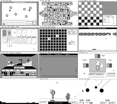 Apple Macintosh Games Bundle Disk 3 for Vintage Classic Mac - 800K