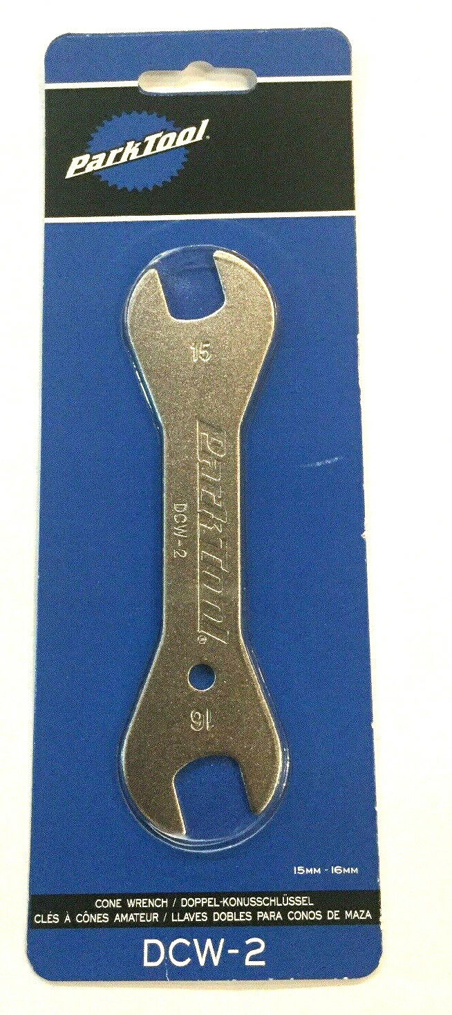 Park Tool DCW1 2 3 4 Double Ended Bicycle Cone Wrench Set 13mm 14 15