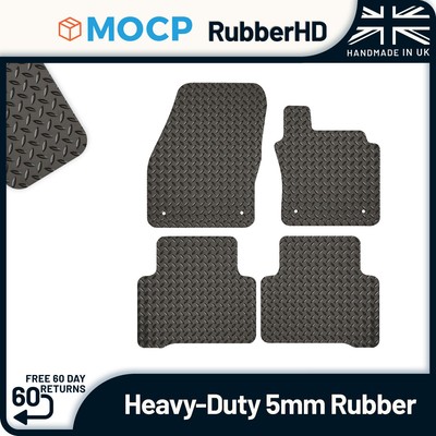 5mm Heavy-Duty Rubber Car Mats to fit Volkswagen Touran 5 Seater 2015-present