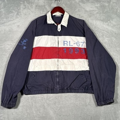ジャケット・アウター US-Polo RL-67 1993 Vintage Polo Ralph Lauren Jacket Mens L CP93 Stadium RL-67 1993