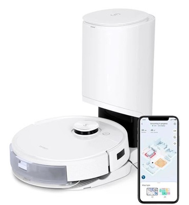ECOVACS T20 Robot Vacuum/Mop Combo w/ Auto-Empty Station, NIB Obstacle Avoidance