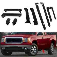 Rocker Panel Cab Corner Set Fits 07-13 Chevy Silverado GMC Sierra 1500 Crew Cab
