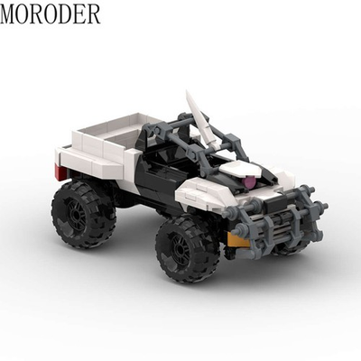#ad #ad building MOC theme white wolf off road vehicle brain toy 2023 $67.63