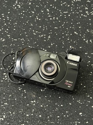 Canon Sure Shot 70 Zoom 35mm Point and Shoot Film Camera WORKS