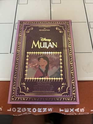 Makeup Revolution Disney Mulan Face Palette Set 18 Pressed Powder Multicolor