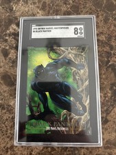 1992 Skybox Marvel Masterpieces Black Panther #4 SGC 8