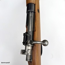 Yugoslavian Mauser Bolt Assembly 8mm Intermediate M48 Rifle. Curved Handle.