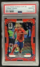 2026 Panini Prizm World Cup Lamine Yamal Red Wave #/39 Spain PSA 10 GEM MINT