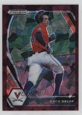 2021 Panini Prizm Draft Picks Burgundy Cracked Ice 13/23 Zack Gelof #PDP60 nd3