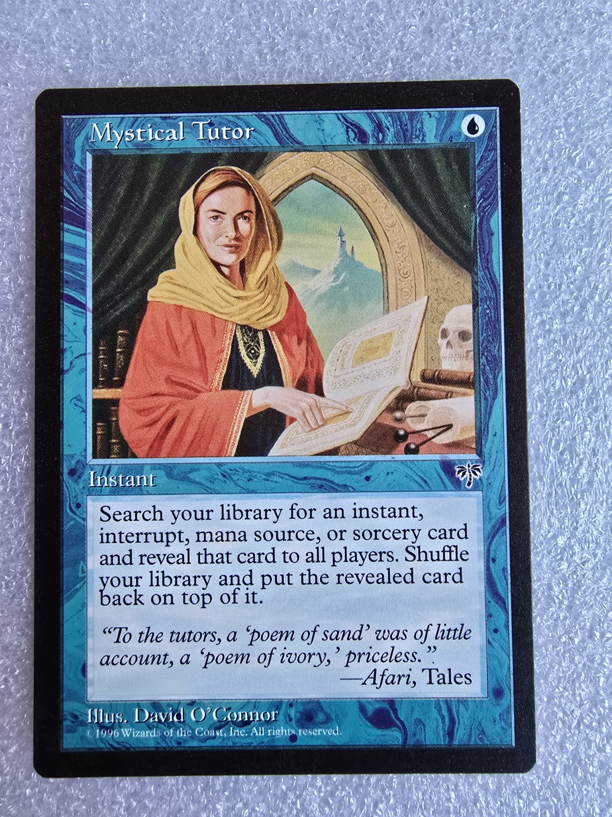 MTG Mystical Tutor Mirage Uncommon Instant Magic the Gathering