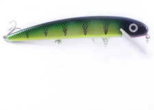 Inhaler Flat Side 10" Musky Crankbait  (Perch)