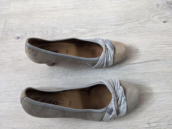 Women Gabor Heels Beige 40 #7UO2