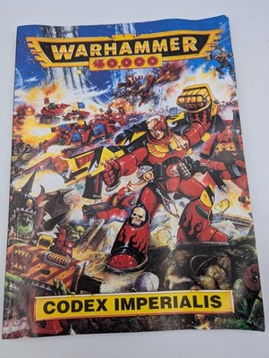 Warhammer 40000 Codex Imperialis 1993 Warhammer 40k 2nd Ed Paperback Limited OOP