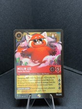 Ravensburger Disney Lorcana Meilin Lee Popular Red Panda 125/207 FOIL Legendary