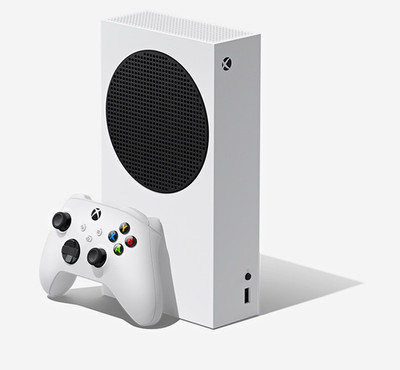 Microsoft Xbox Series S 512GB White Console, 1440p Wi Fi HDMI