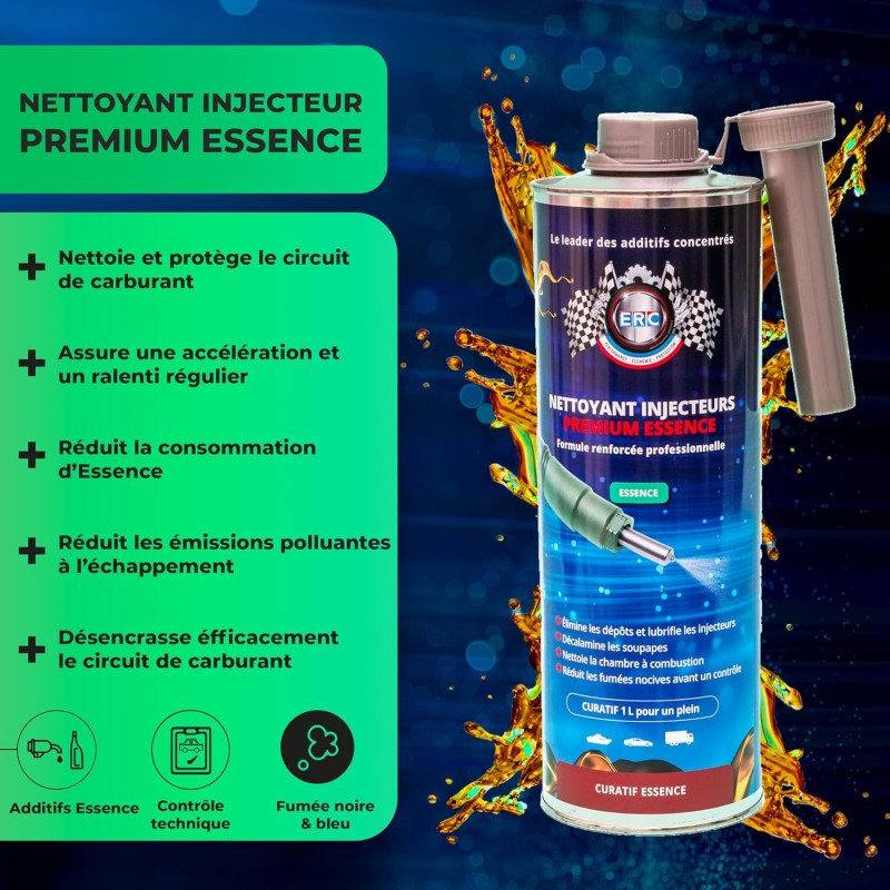 Nettoyant injecteurs essence Premium idéal pour les trajets urbains quotidiens - 2
