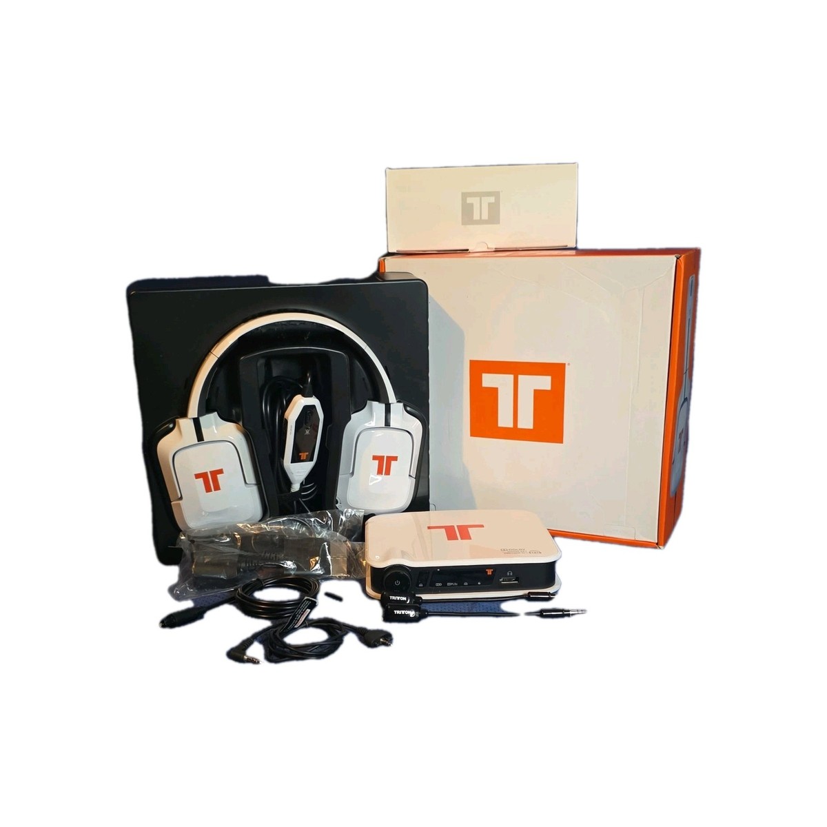 Tritton 720+ 7.1 Surround Sound Gaming Headset - White - PC PS3