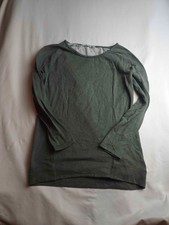 Athleta Sweatshirt Womens XS Green Long Sleeve Crew Neck Athleisure Pullover