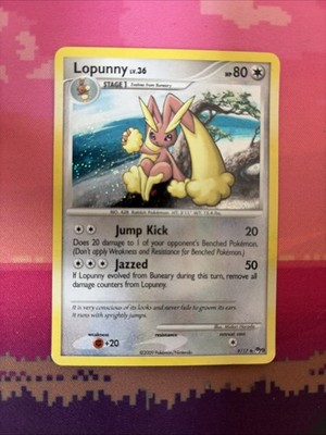 Pokemon Karte Lopunny Pop Serie 9 Cosmo Holo 9/17 Near Mint