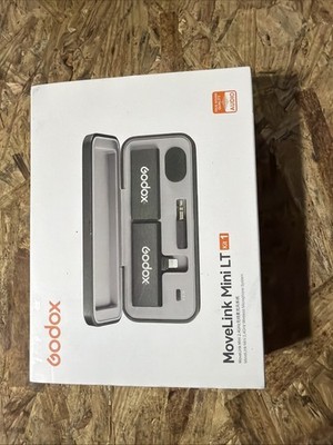 Godox MoveLink Mini 2.4GHz Lightning Wireless Microphone Kit 1 Black