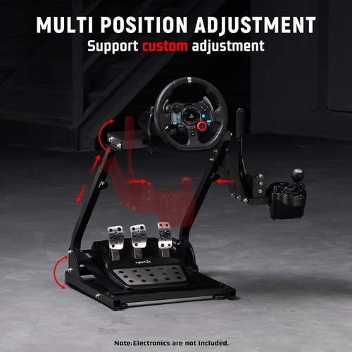 Dardoo Racing Simulator Cockpit Height Length Adjust Fit Logitech G29 G920 G923 - Picture 5 of 19