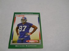 MATHIAS KIWANUKA ROOKIE CARD NEW YORK GIANTS 2006 TOPPS TOTAL. rookie card picture