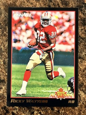 Ricky Watters 1993 Score Pinnacle Men of Autumn #52