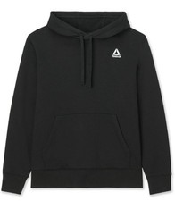 Reebok Men's Black Pullover Long Sleeve Hooded Sweatshirt Fleece Hoodie: M-3XL