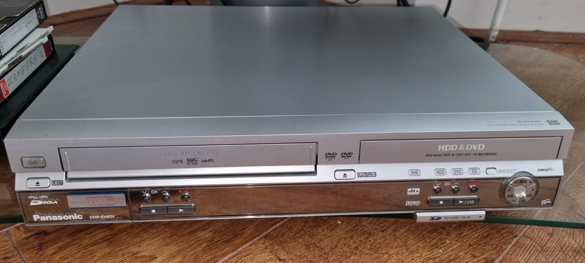 Panasonic DMR-EH80V DVD Recorder VHS DVD HDD Hard Drive | eBay UK