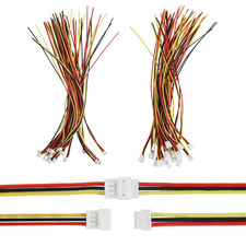 20 Pairs 24AWG JST Zh1.5Mm 3 PIN Micro Electrical Male and Female Connector Plug