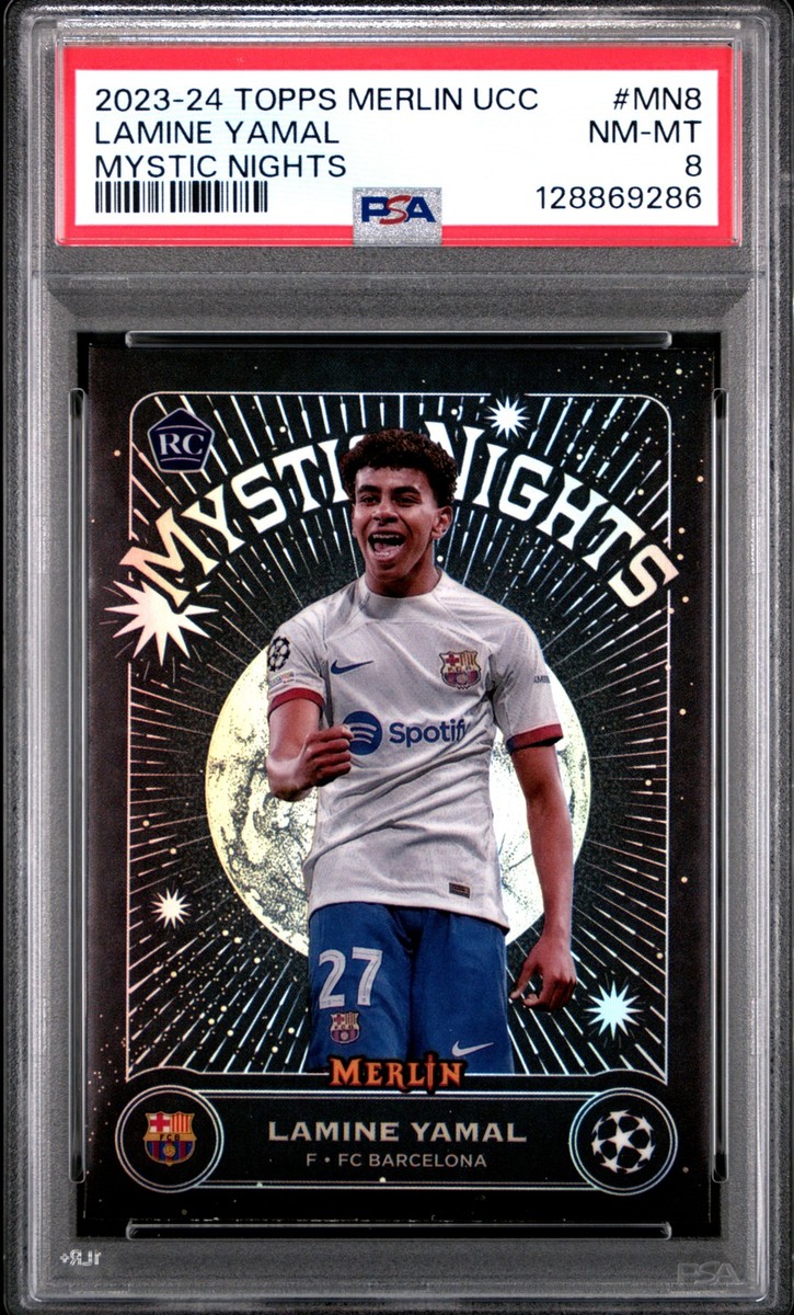 2023-24 Topps Merlin Uefa Club Competitions - Mystic Nights Lamine 