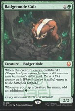 Badgermole Cub 167 Mythic Avatar: The Last Airbender Magic: The Gathering NM