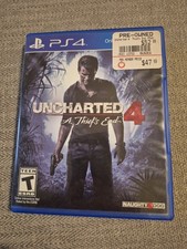 Uncharted 4 A Thiefs End Sony PlayStation 4 PS4 Video Game 2016 CIB