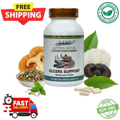 Ulcers support Gastric Health Support Lion s Mane Black Hoof