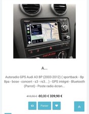 Autoradio Audi A3