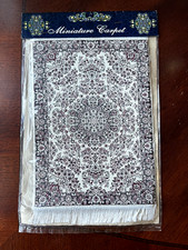 Persian Carpet Style Mouse Pad Oriental Vintage Bohemian Rug Desk Pad Miniature