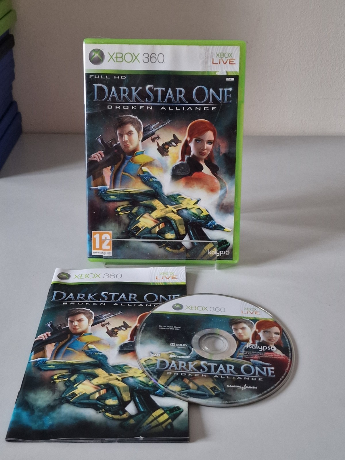 DarkStar One: Broken Alliance Microsoft Xbox 360 Boxed With Manual PAL