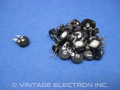 (25) PIHER Linear Trim Pot (Variable Resistor) 20K Ohm 20% Vertical PC Mnt 10mm