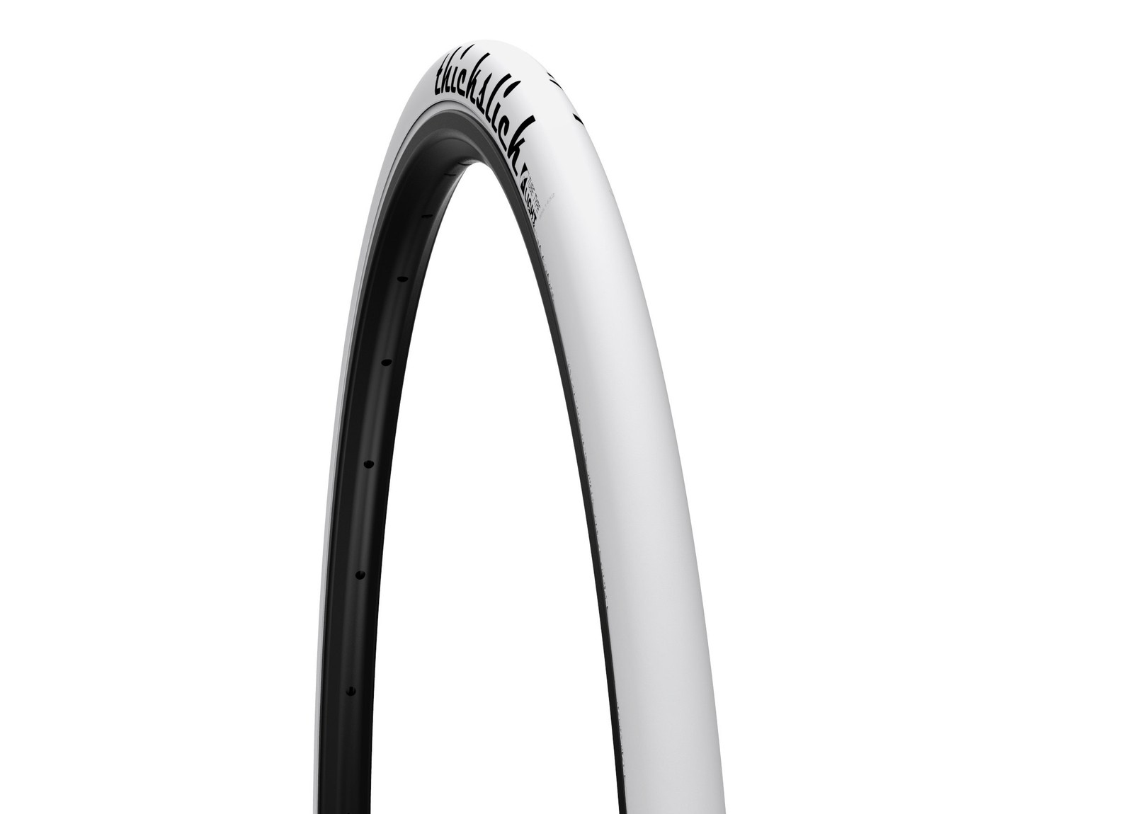 ThickSlick Hybrid Bike Tire (700 x 25) Wire Bead - Slick Tre