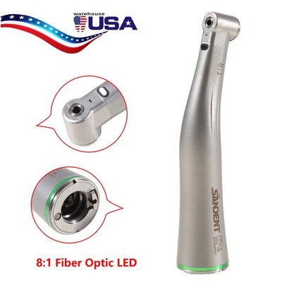 Endo Handpiece 8:1 Fiber Optic Low Speed Contra Angle fit Sirona Rotary File ns