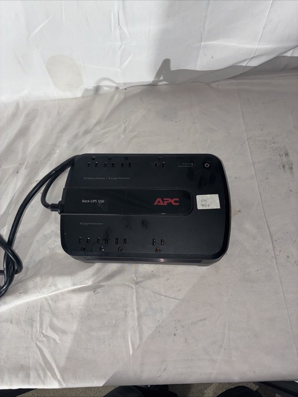 APC Back-UPS 550 BE550G 8-Outlet Battery Backup & Surge Protector - NO BATTERY