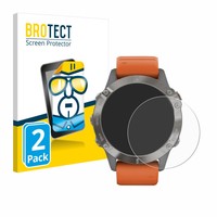 2X Display Schutz Folie FüR Garmin Fenix 6 Pro Solar ZubehöR Transparent