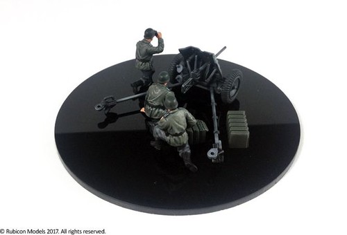 Rubicon Models PaK 36 AT Gun with Crew 1/56 28mm German 3.7cm Anti Tank Gun WWII - Picture 4 of 5