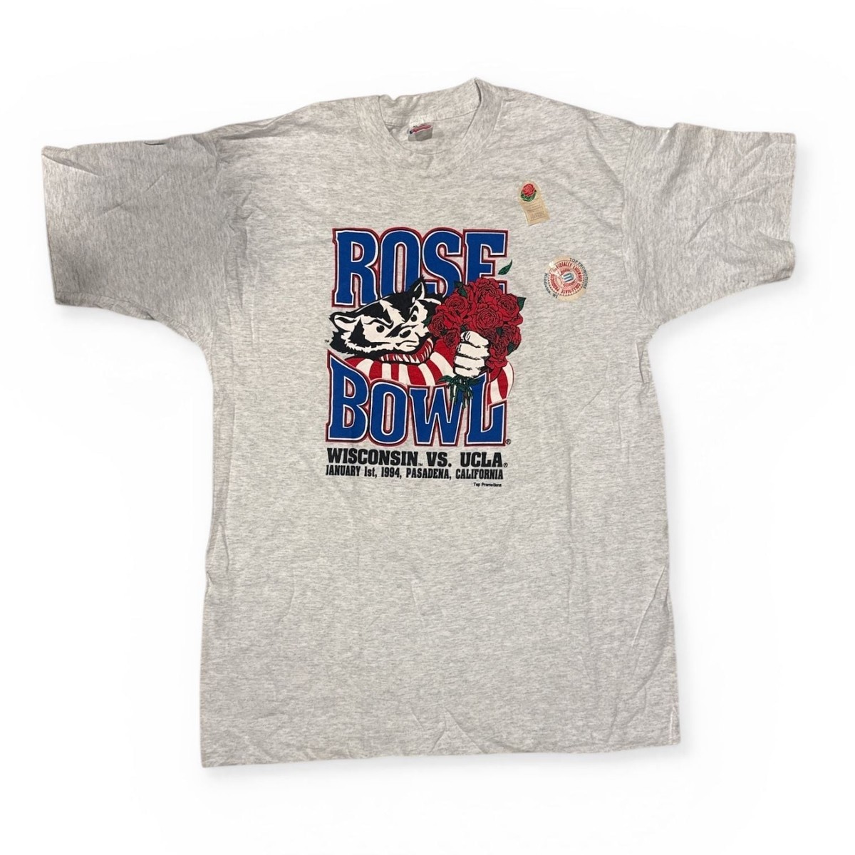 Vintage 1994 Rose Bowl Wisconsin Badgers vs UCLA T-Shirt XL | eBay